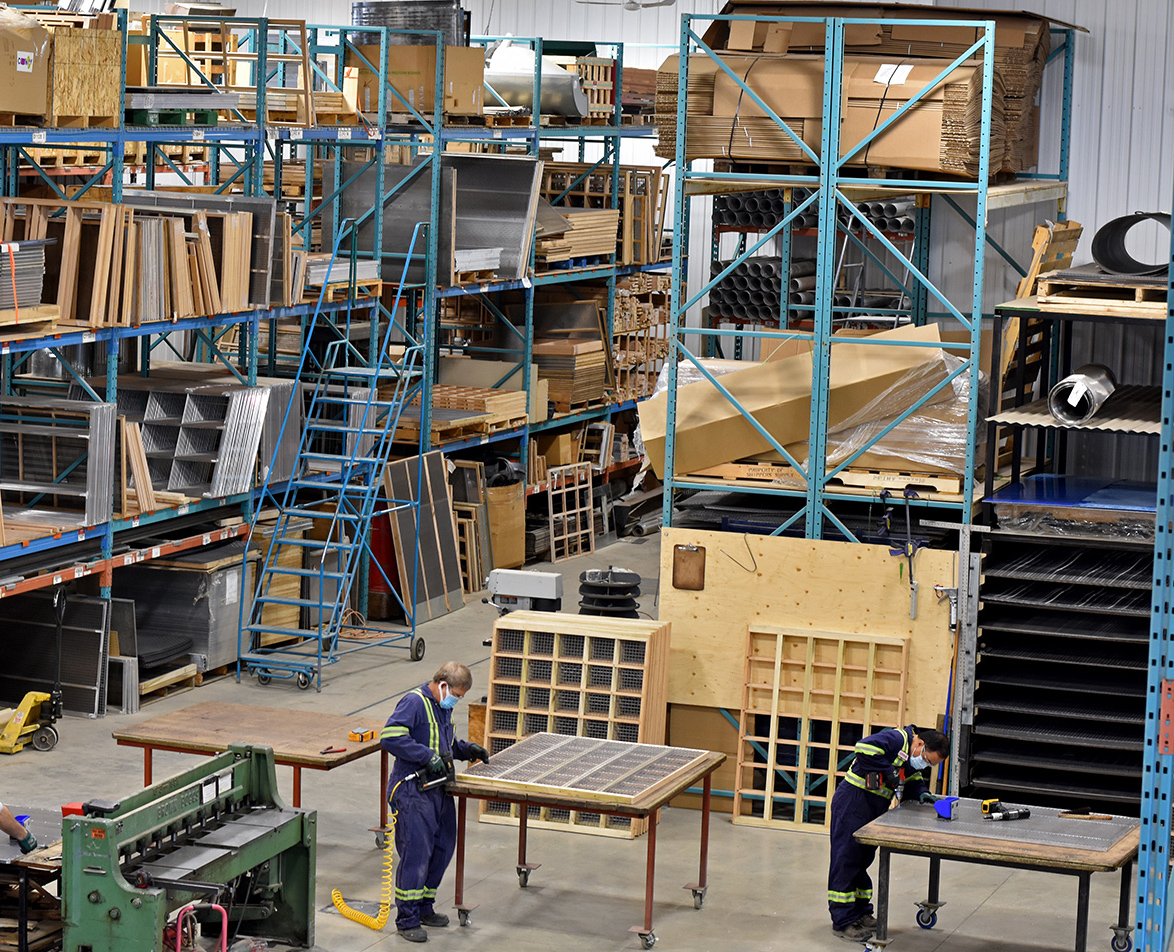 Shop Staff & Screen Shelves
